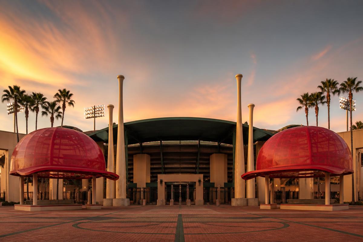 Angel Stadium of Anaheim in Anaheim