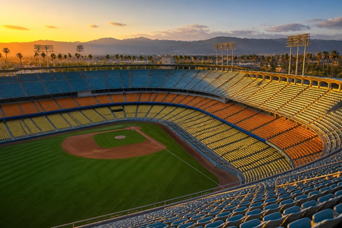 Dodger Stadium in Elysian Park, Los Angeles