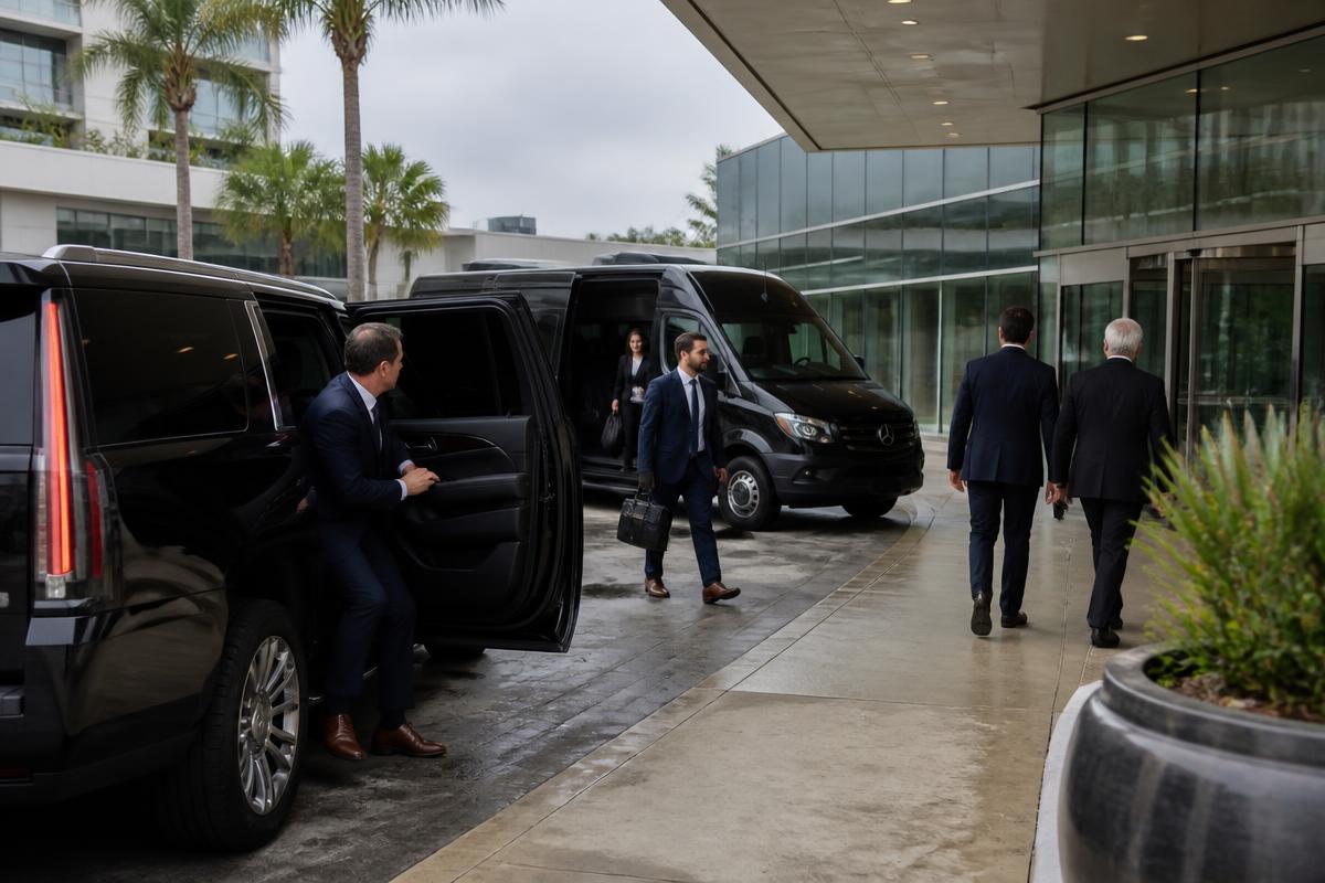 Corporate Events transportation by Exodus Limo Service