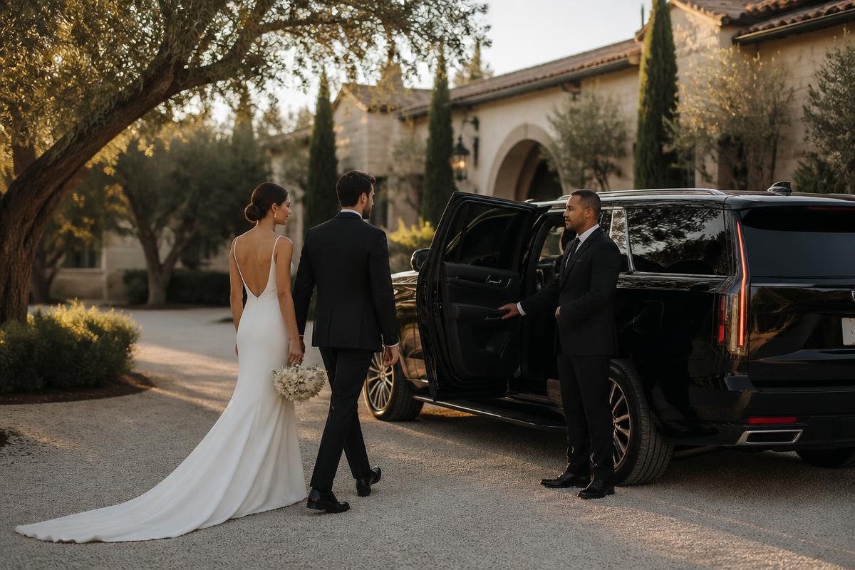 Weddings transportation by Exodus Limo Service