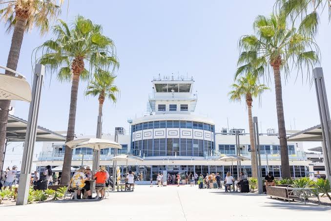 Long Beach Airport historic terminal building
