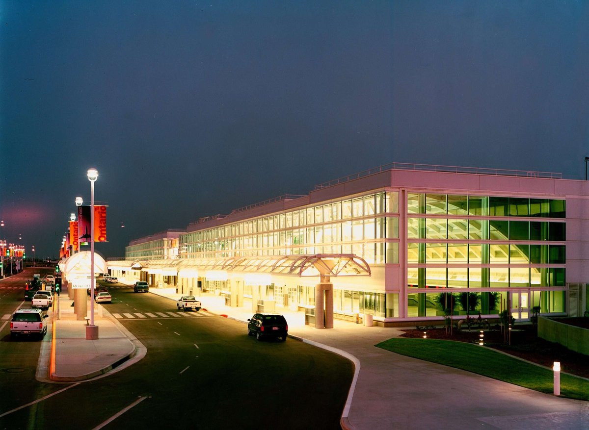 Ontario International Airport terminal exterior