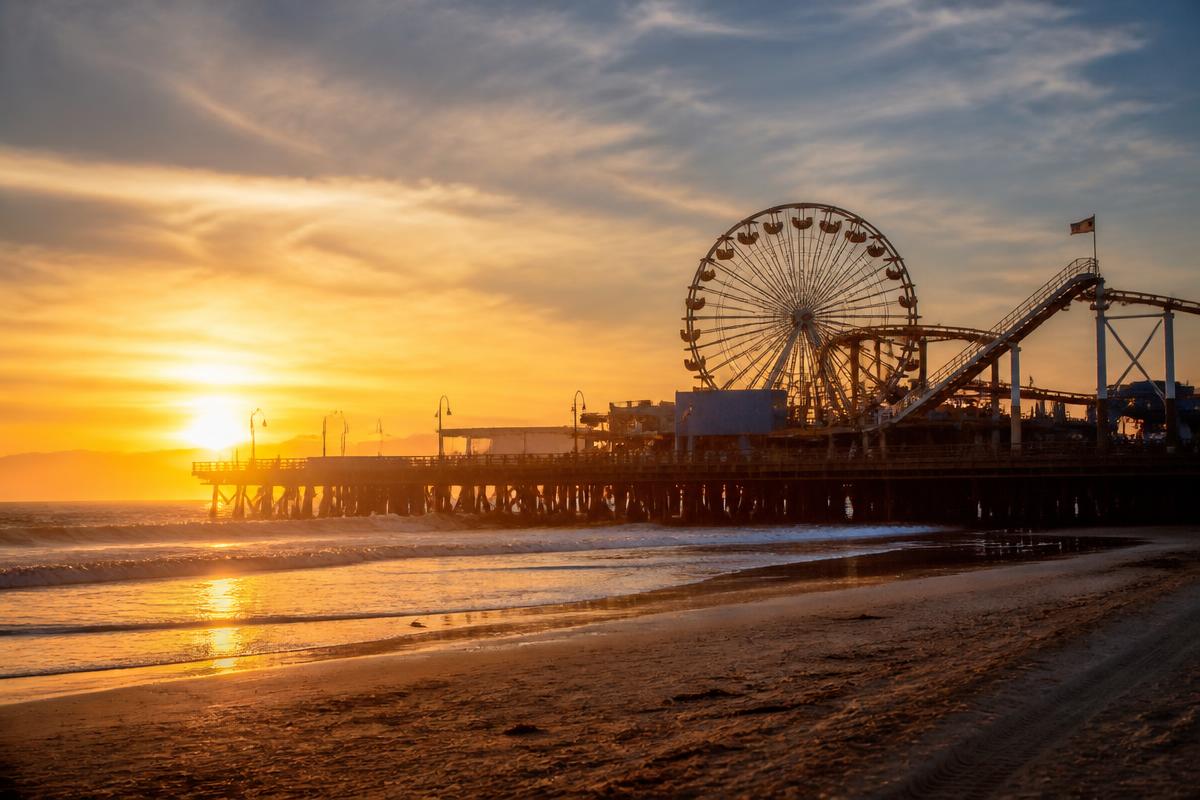 Pacific Park at Santa Monica Pier in Santa Monica