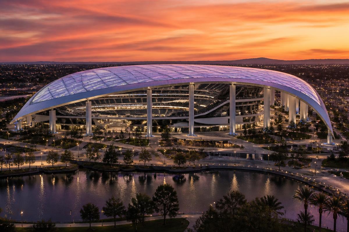 SoFi Stadium transportation by Exodus Limo Service
